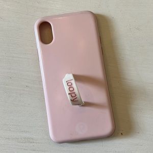 Pink iPhone X Loopy Case